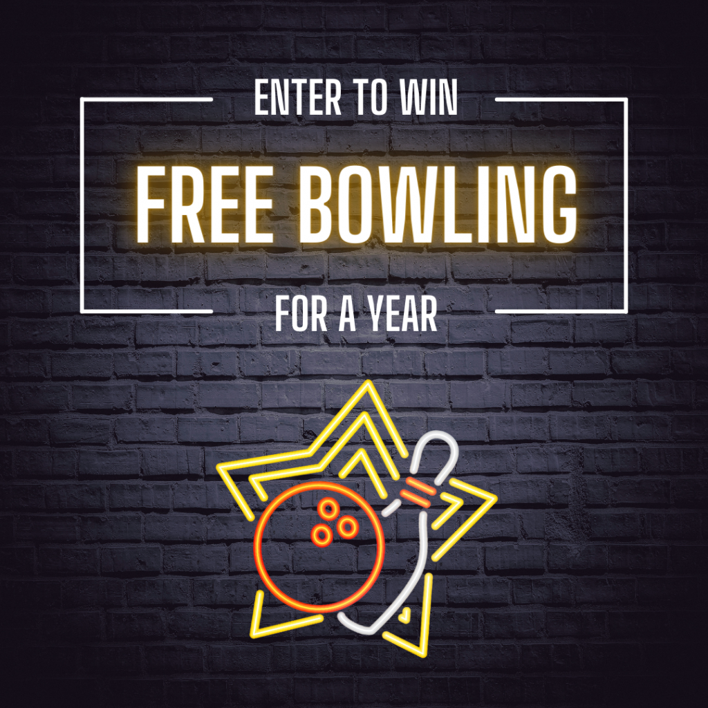 Enter to win free bowling for a year